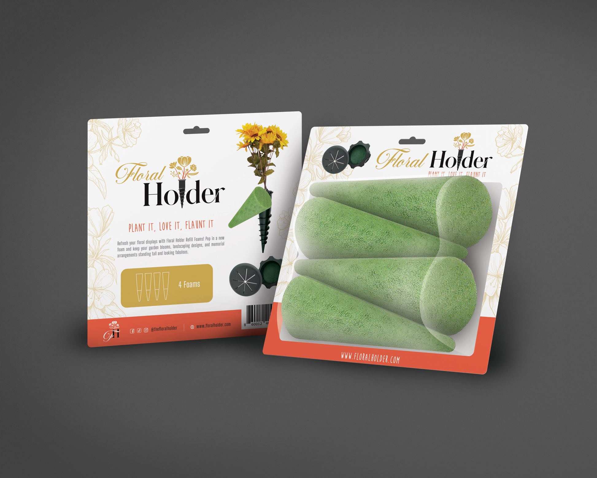 Floral Foam Refills - 4 Pack