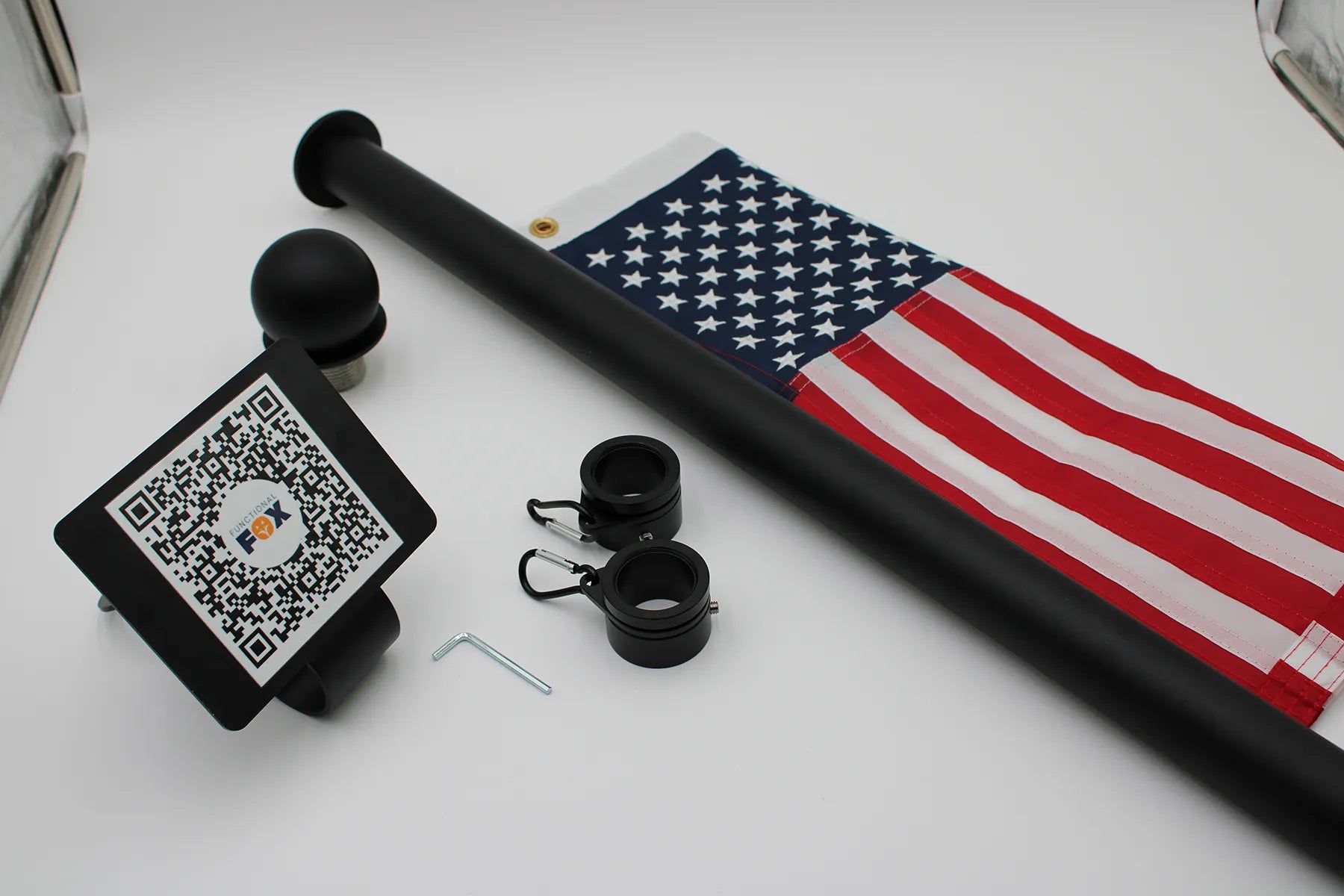 Digital Memorial Capsule Flag Pole