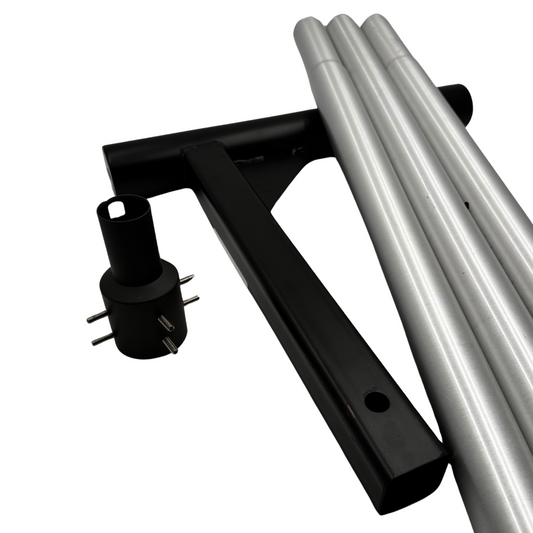 Satellite Mount Kit – 3 Poles, Hitch Mount, Gen 3 Adapter & Travel Bag
