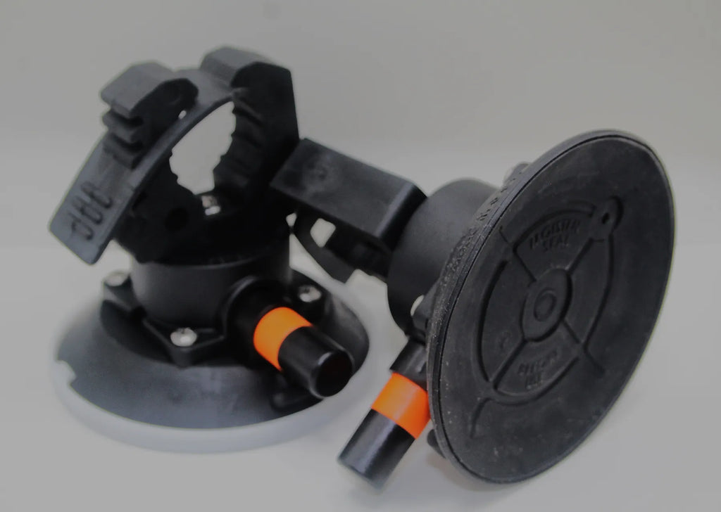6" Suction Cup Mount with Velcro Strap